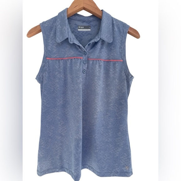 Lija Tops - Lija Sleeveless Golf/Tennis Top Size Large